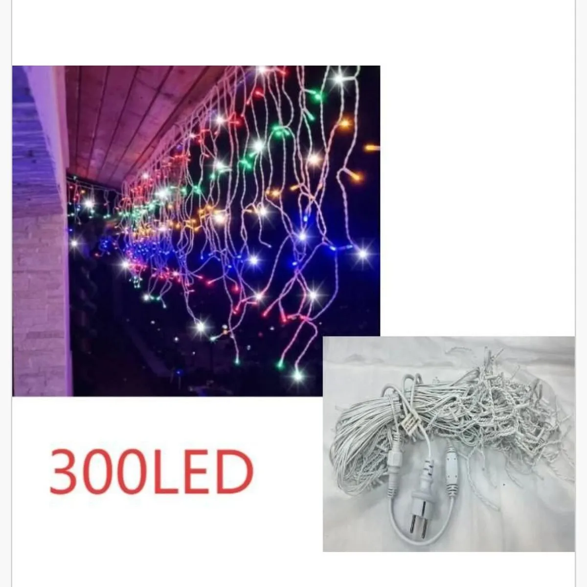 Lampka 300LED girlanda świetlna wielokolorowa