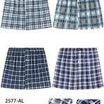 Bokserki męskie TOM.NY kraciasta kratka XL 257-AL
