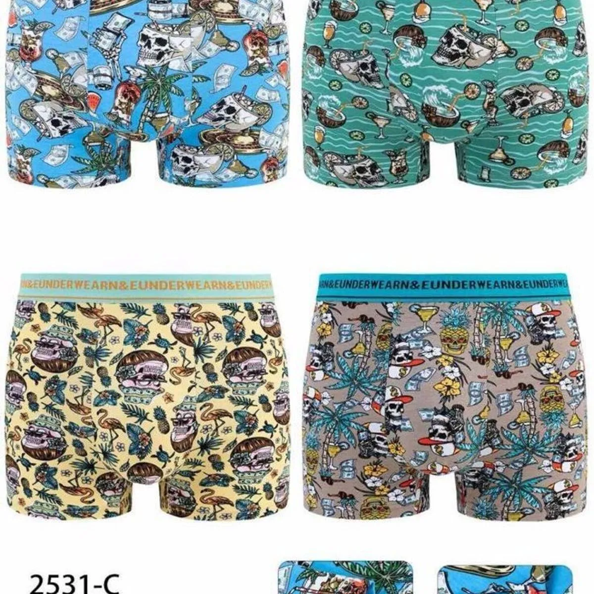Bokserki męskie TOM.NY 48% bawełna S-L-XL