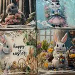 Poszewki 45/45 Wielkanocne z motywem Happy Easter