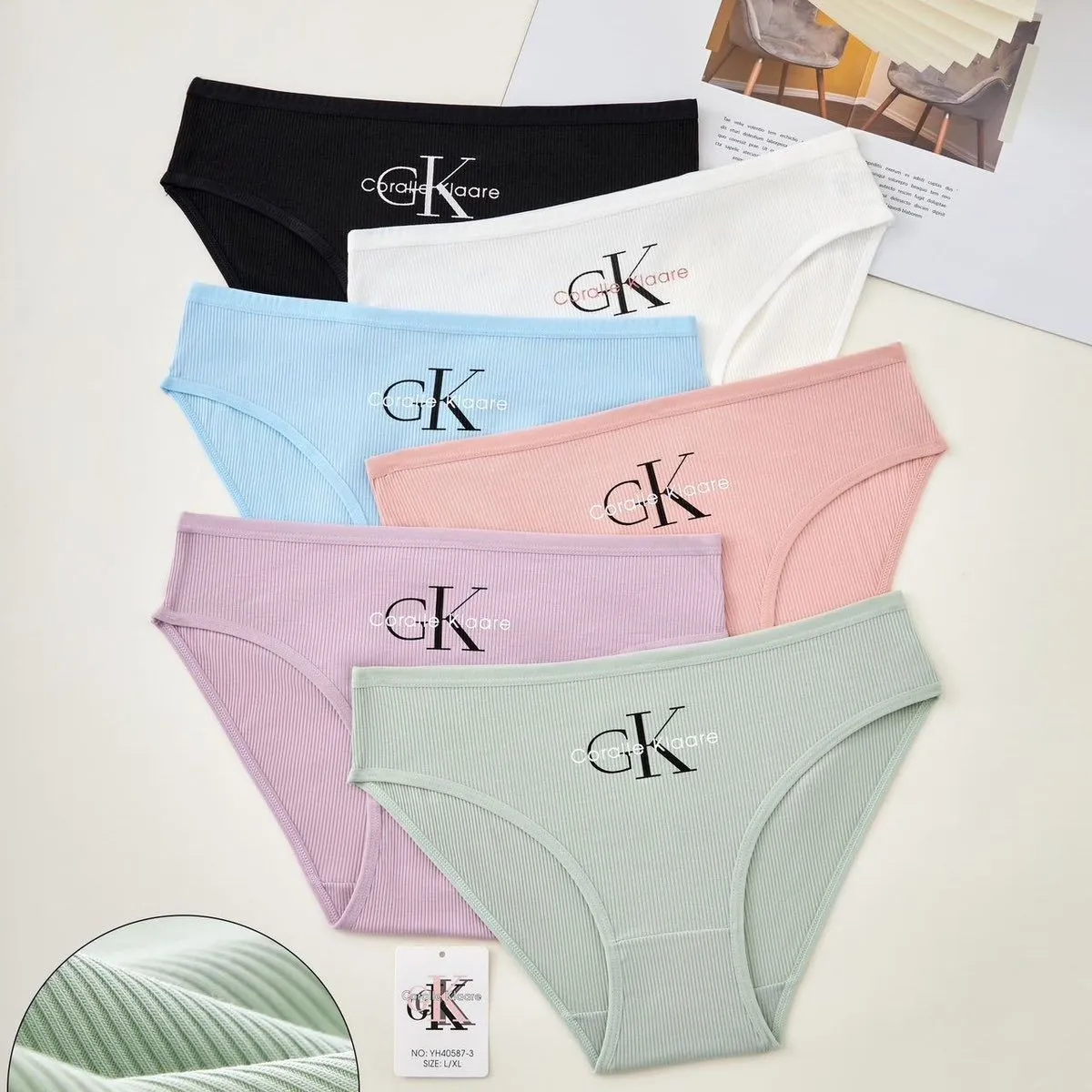 Majtki damskie Corallelle Klaaare YH4057-3 S/M L/XL