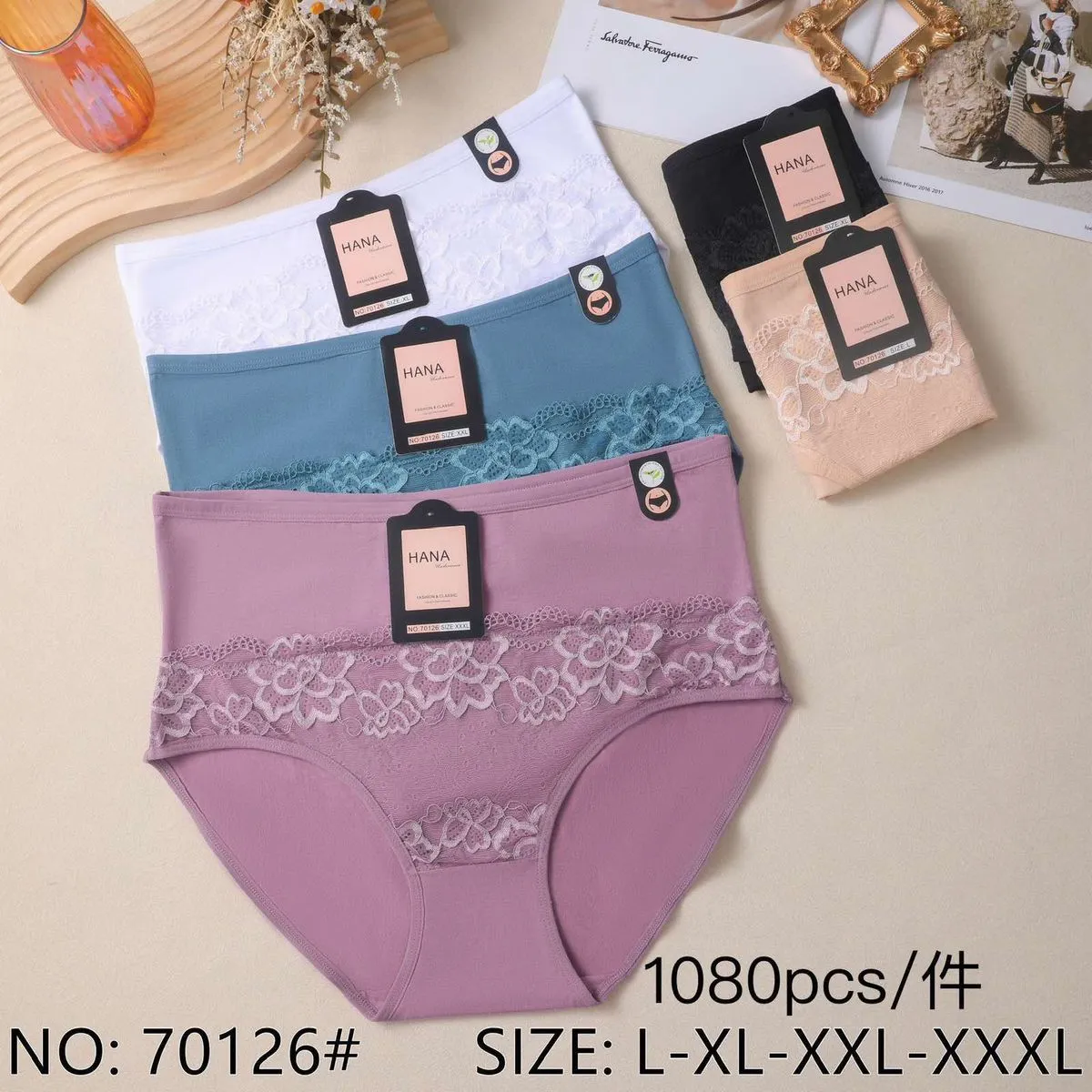 Majtki damskie HANA rozmiary L-XXL-XXXL-XXXXL