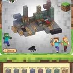 Zabawki Klocki Magnetyczne Minecraft 128 pcs