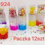 Zabawki Slime w słoikach z koralikami RF-924 12 szt