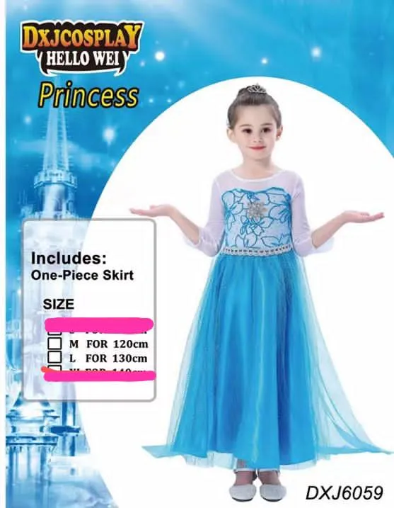 Strój Princess Hello Kitty DXJ Cosplay roz. M/L