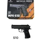 Pistolet MPK-S10 Imitacja Broni Air Soft ABS 14+