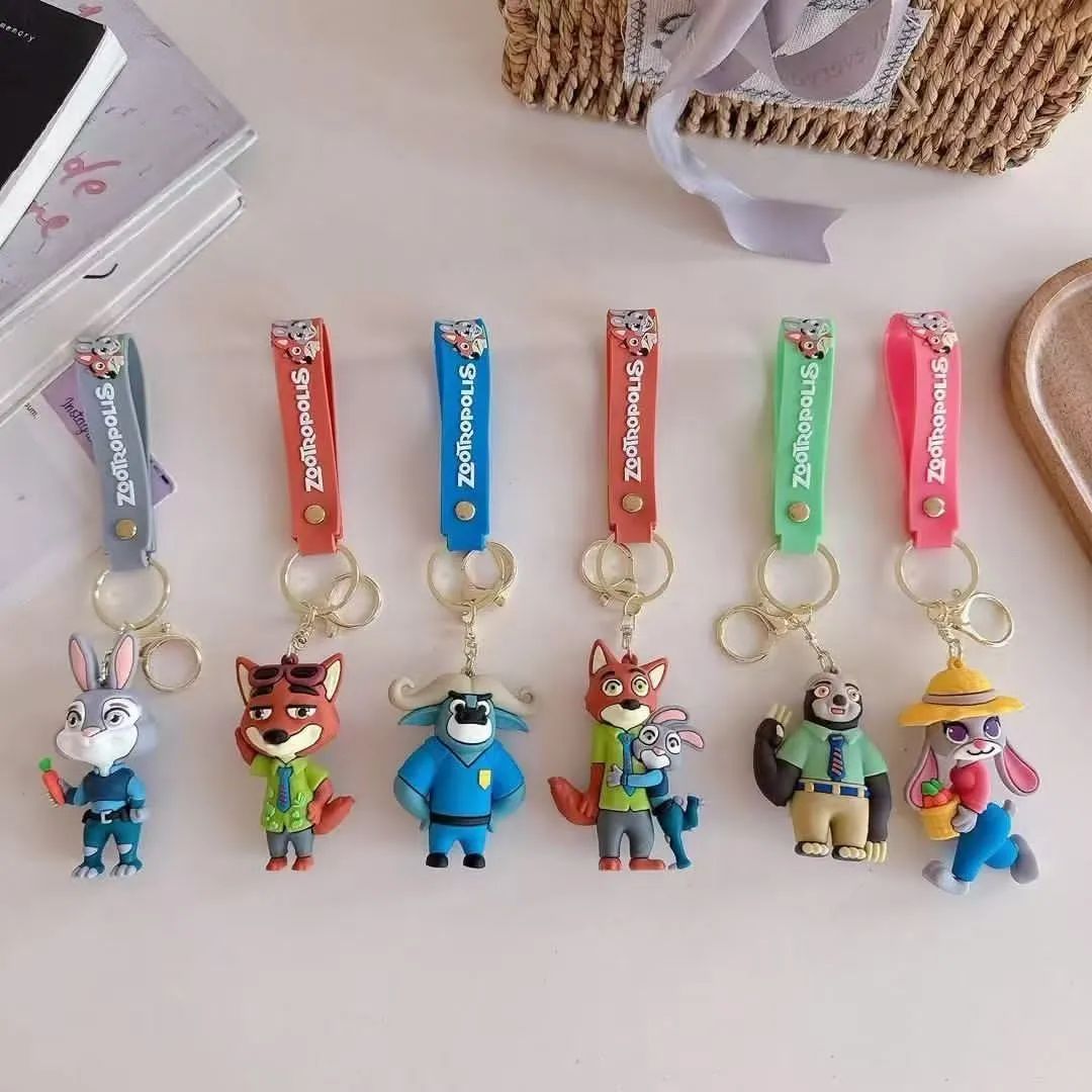 Breloki Zootopia Figürki Postaci 12 szt