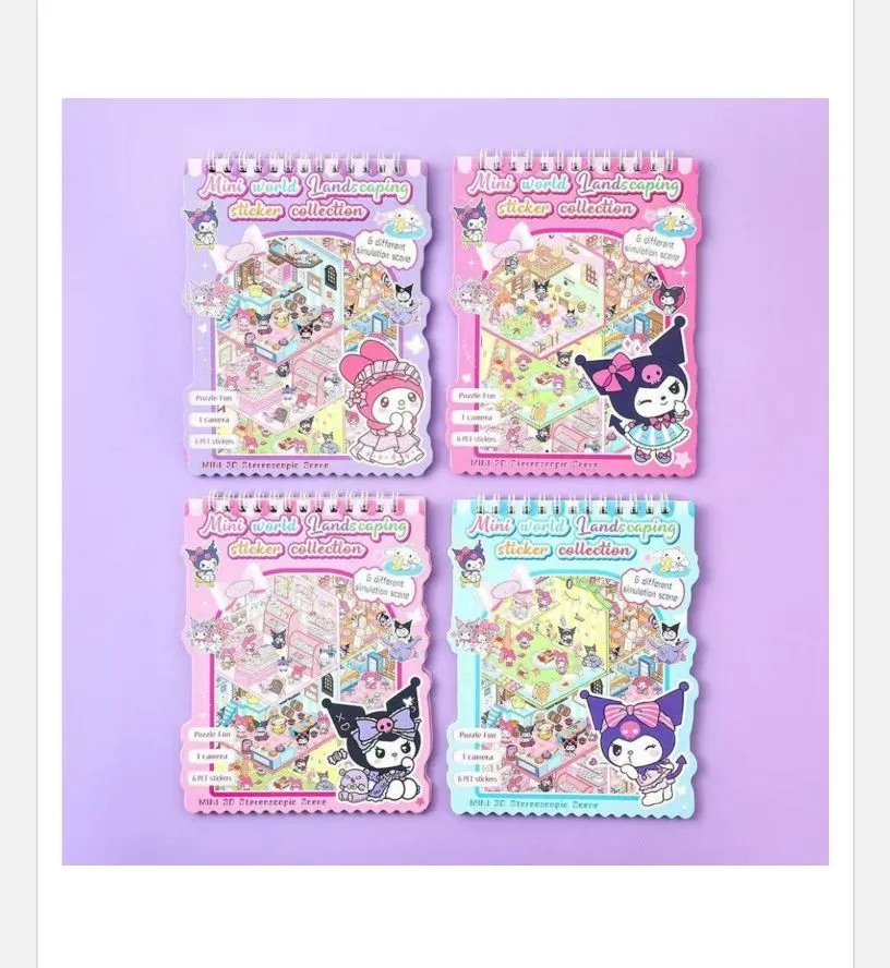 Zestaw naklejek My Melody & Kuromi Sticker Collection