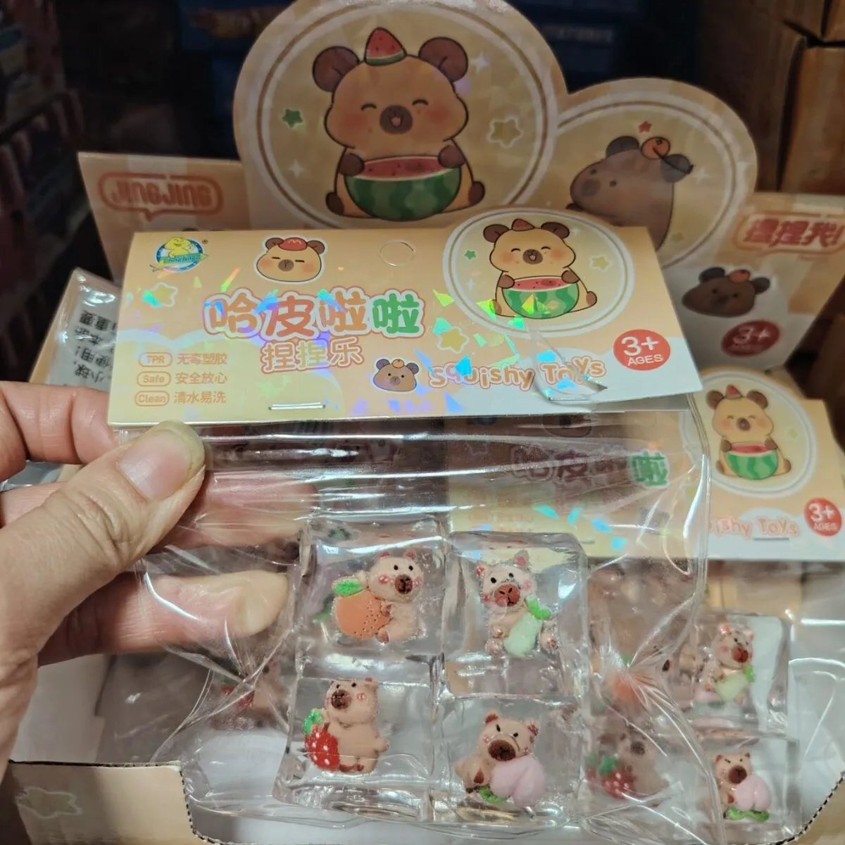 Zabawki Squeeze Toys Kapibara Gniotki Antystresowe