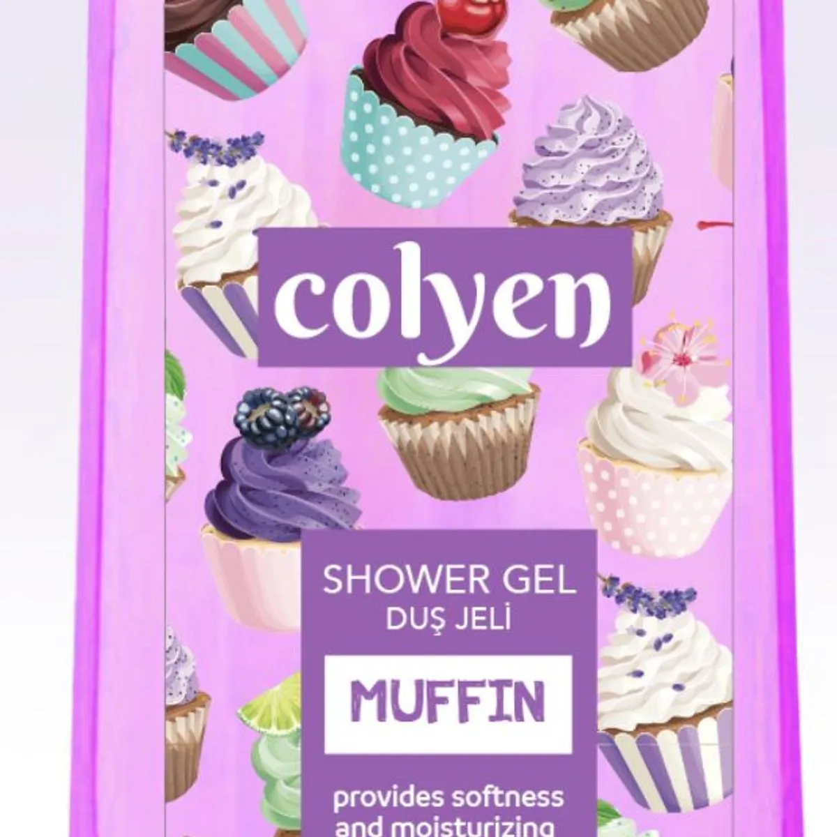 Żel pod prysznic Colyen Muffin 1000ml
