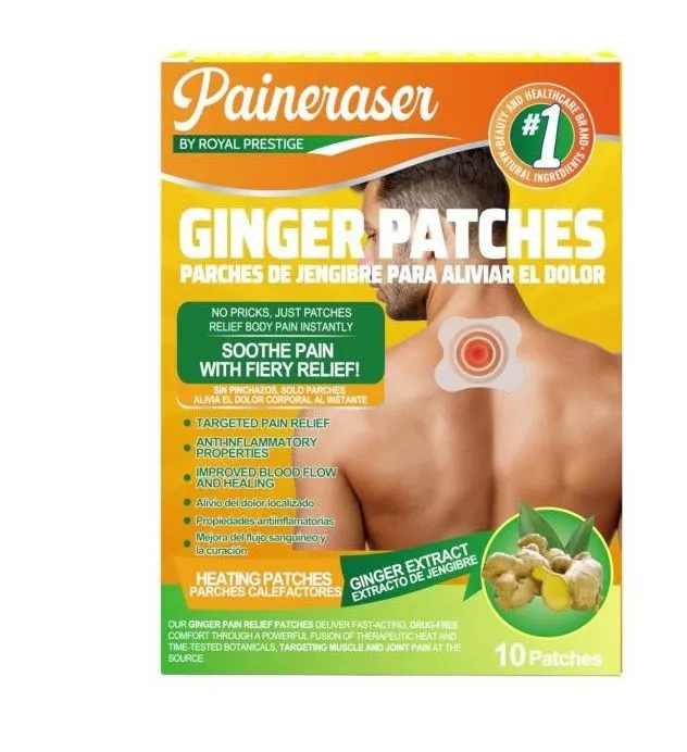 Plastry przeciwbólowe Ginger Patches 10 szt