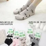 Skarpetki damskie COSASAS z bambusa wzór panda NO:LJ125-01