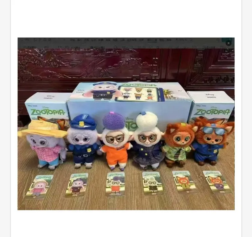 Zabawki Zootopia Maskotki Postaci Zwierząt 12 szt