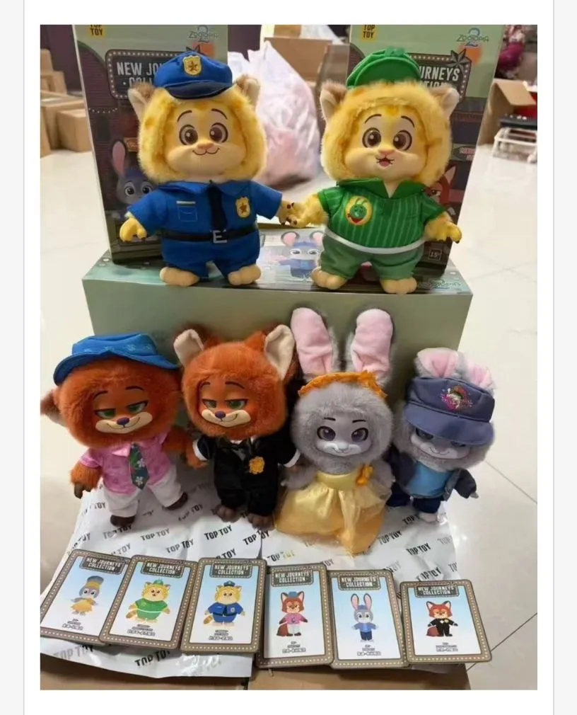Maskotki Zootopia Judy Nick Finnick Flash