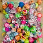Kauczukowe Piłeczki Mini Multikolorowe