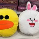 Maskotki Pluszowe LINE Friends Kaczka Żółta i Królik Biały