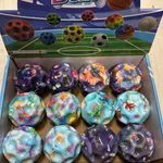 Zestaw 12 Bouncy Balls - kolorowe piłki do skakania