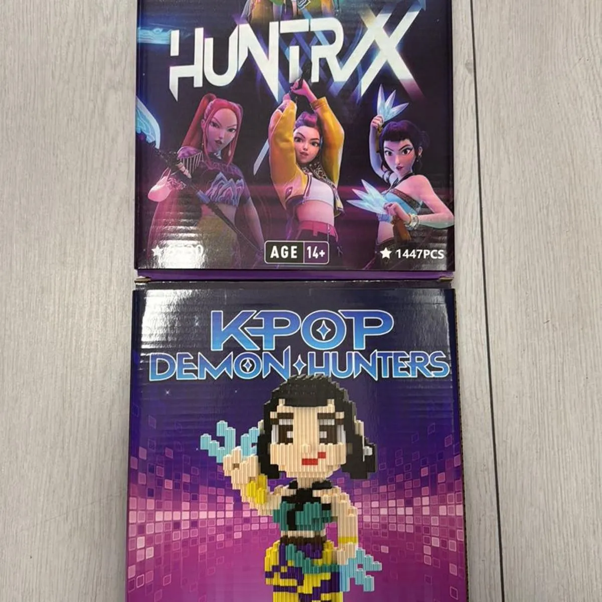Zestaw klocków Kpop Demon Hunters 10x7.5x5cm