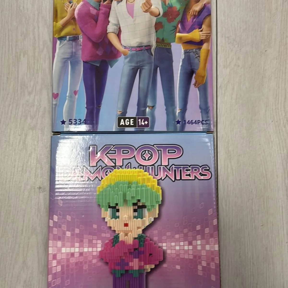 Zestaw klocków Kpop Hunters 215x105mm Age 6+