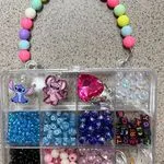 Zestaw Koralików do Bransoletek Stitch Organizer 12szt