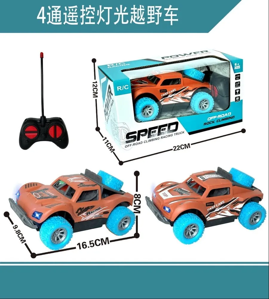 Sterowany Samochód Terenowy R/C Off-Road z LED 16.5cm