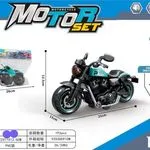 Zabawka Motocykl DIY 21cm - Zestaw z dźwiękiem i światłem