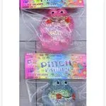 Zabawka Squeeze Toys Pinch Family Gniotek z Brokatem 12szt