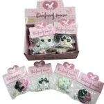 Gniotek Łapka Pink Frog Mouse Squeeze Toys 16 szt.
