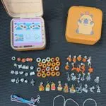 Zestaw biżuterii DIY Kapibara 36PCS w organizerze