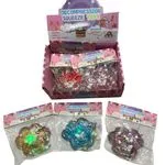 Gniotek Antystresowy Łapka Squeeze Toys LED Brokatowy 8 szt.