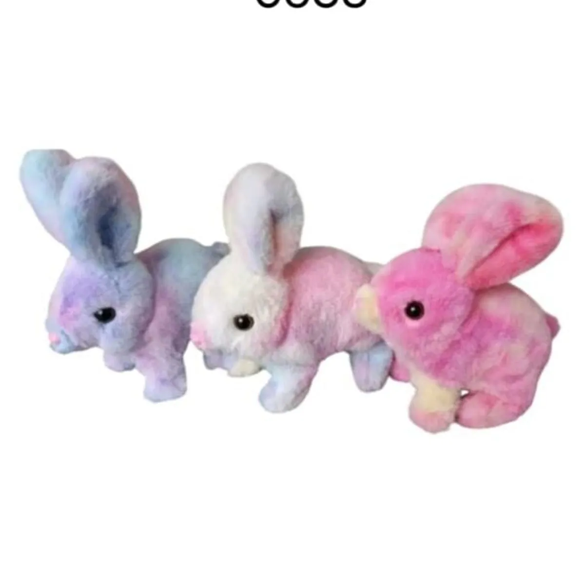 Królik na Baterie Pluszowy Interaktywny Pastelowy Mix 6583