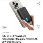 Power Bank Magnetyczny INIU B43 10000mAh MagSafe 20W USB-C Czarny