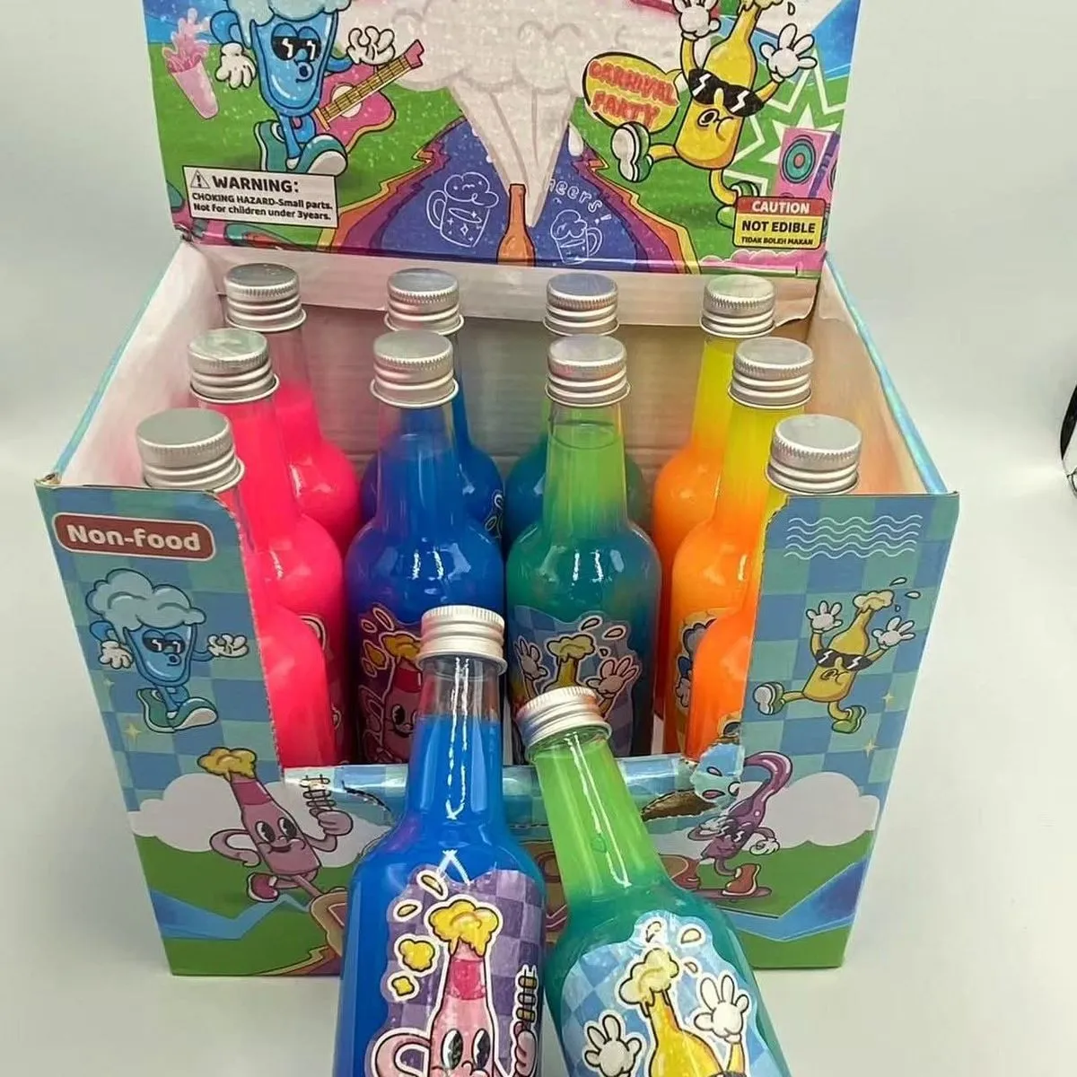 Zabawki Slime Magic Slime w butelkach 12 szt.
