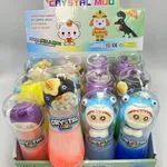 Zabawki Slime Crystal Mud Pachnąca Masa 12 szt. Figurki Zwierząt