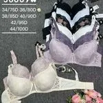 Biustonosze damskie koronkowe 34/75D-44/100D różne kolory