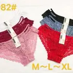 Majtki damskie koronkowe M-L-XL 6 szt. 88082