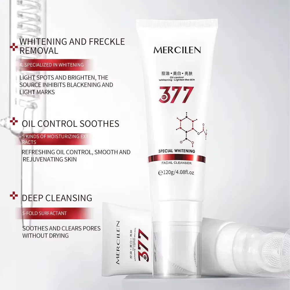 MERCILEN Whitening Cleanser 120g Żel do mycia twarzy