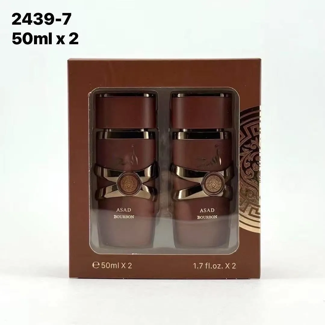 Zestaw perfum Asad Bourbon 2x50ml