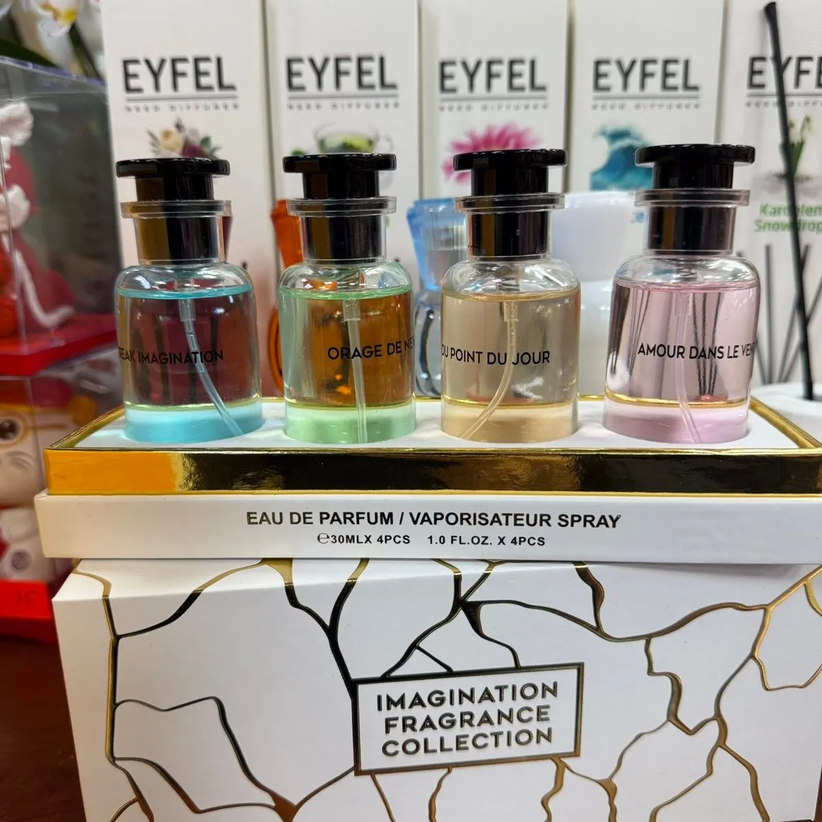 Zestaw perfum Eifel Imagination Collection 4x30ml