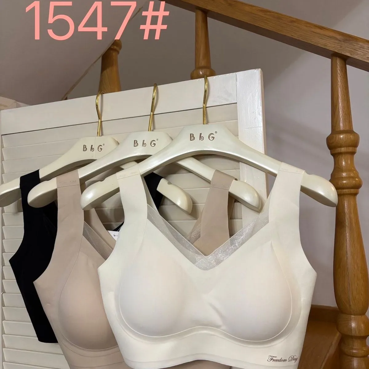 Biustonosz damski bezszwowy B&G XL-XXL-XXXL