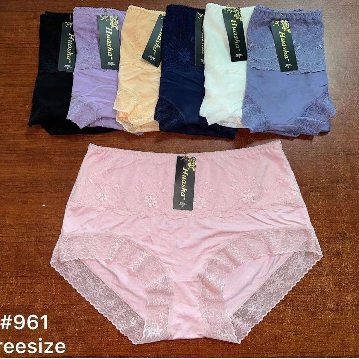 Majtki damskie Free Size 961 HONGYU kolorowe 24 szt