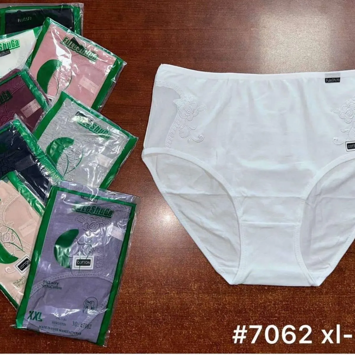Majtki damskie JUSHA XL-XXXL #7062, 24 szt