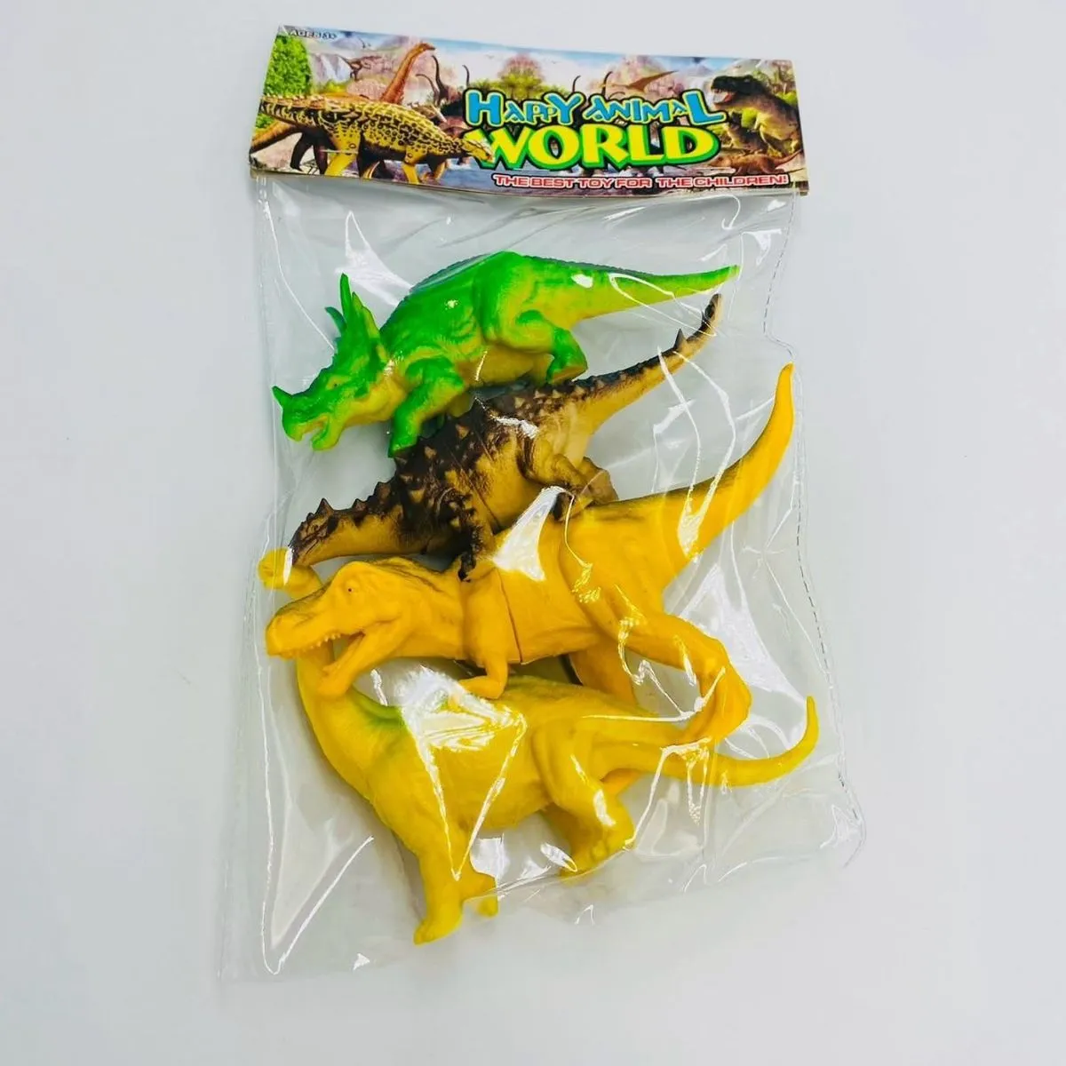 Zabawki Animal World Dinozaury - zestaw 4 figurki