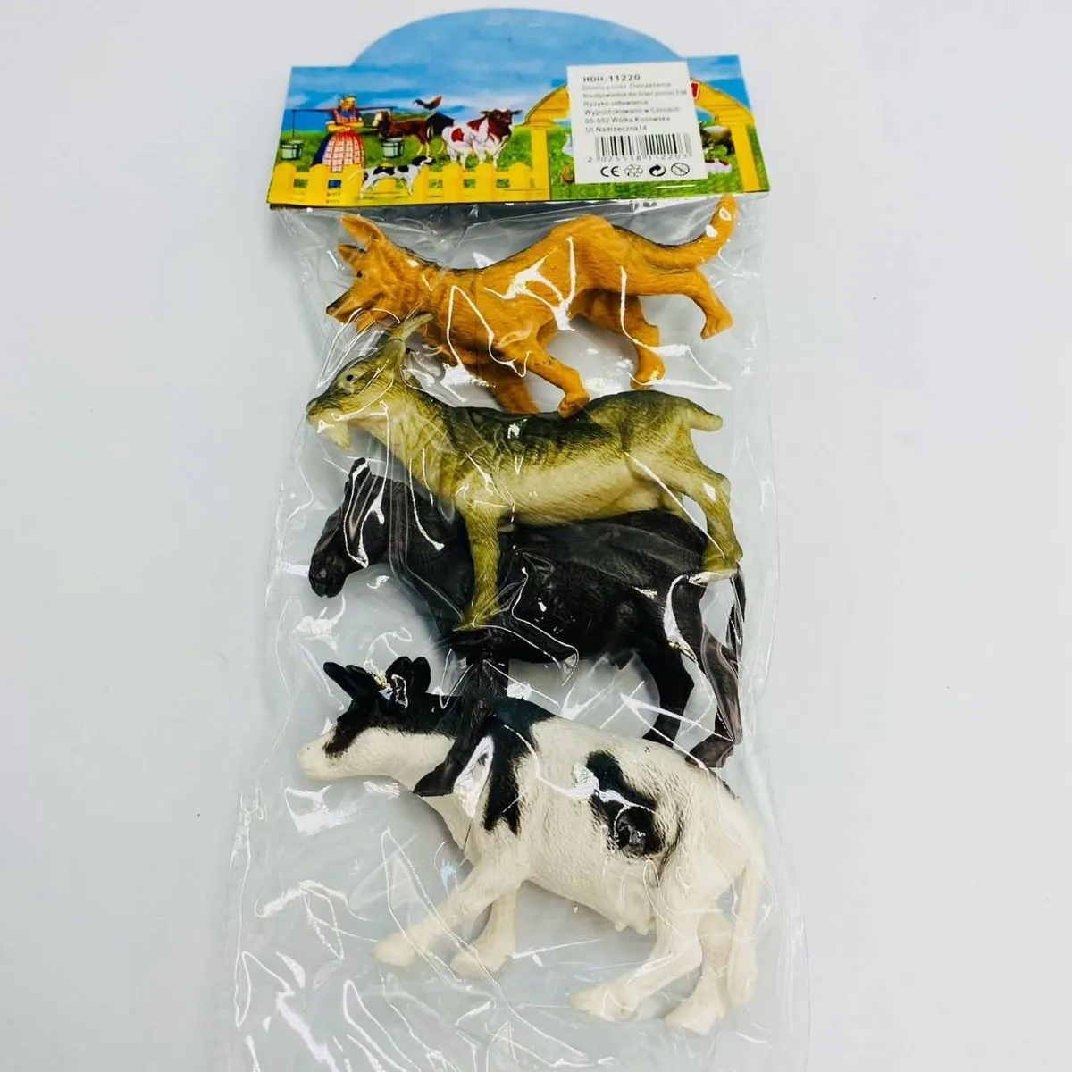 Zabawki Animal Farm - figurki farmy zwierząt 4 szt