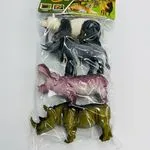 Zabawki Animal Farm Figurki Zwierząt Farmowych 4 szt