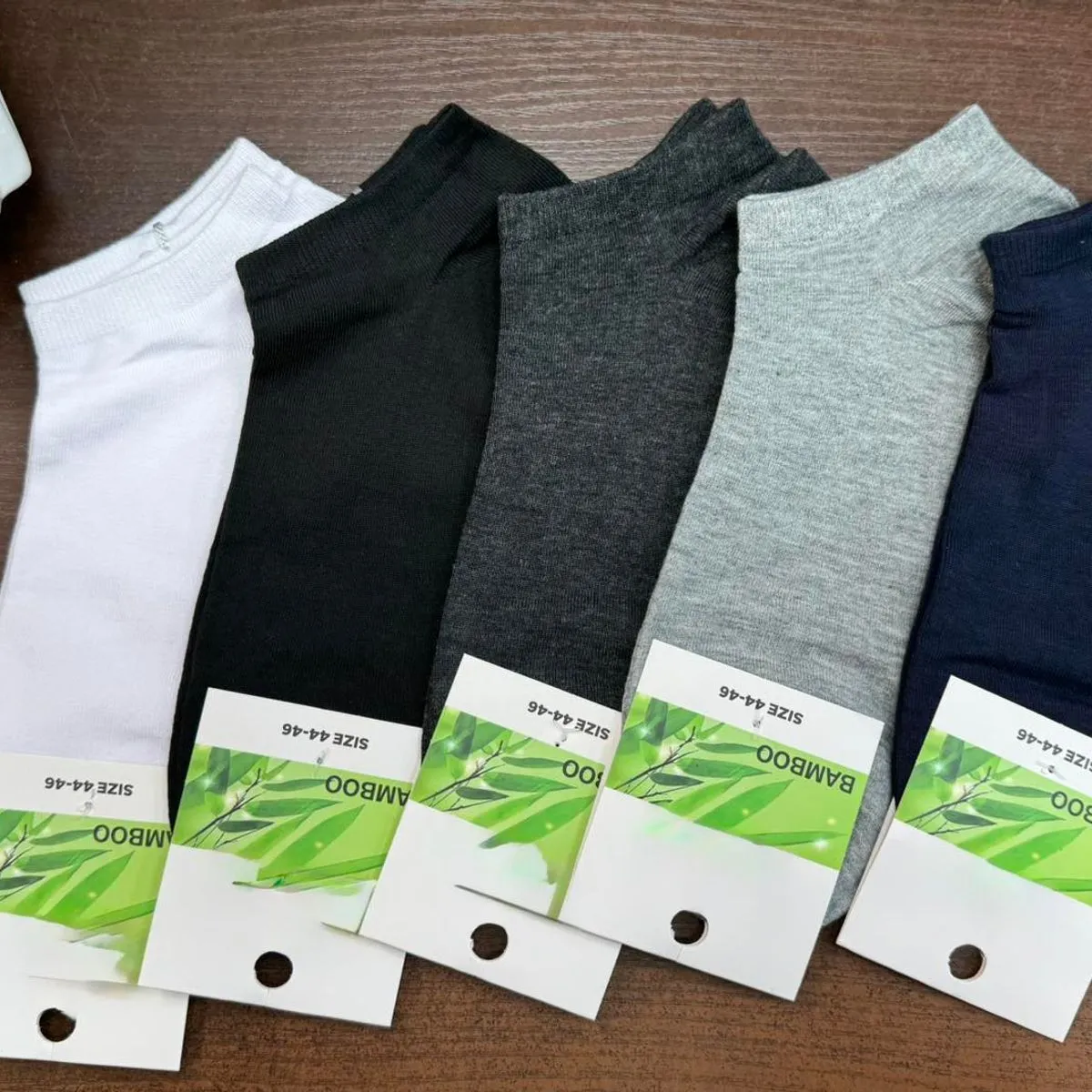 Skarpetki męskie z bambusa 39-42, 5 szt. w opakowaniu