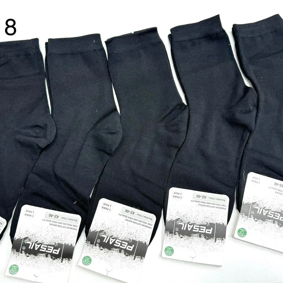 Skarpetki męskie czarne C18