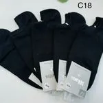 Skarpetki męskie czarne stopki model C18