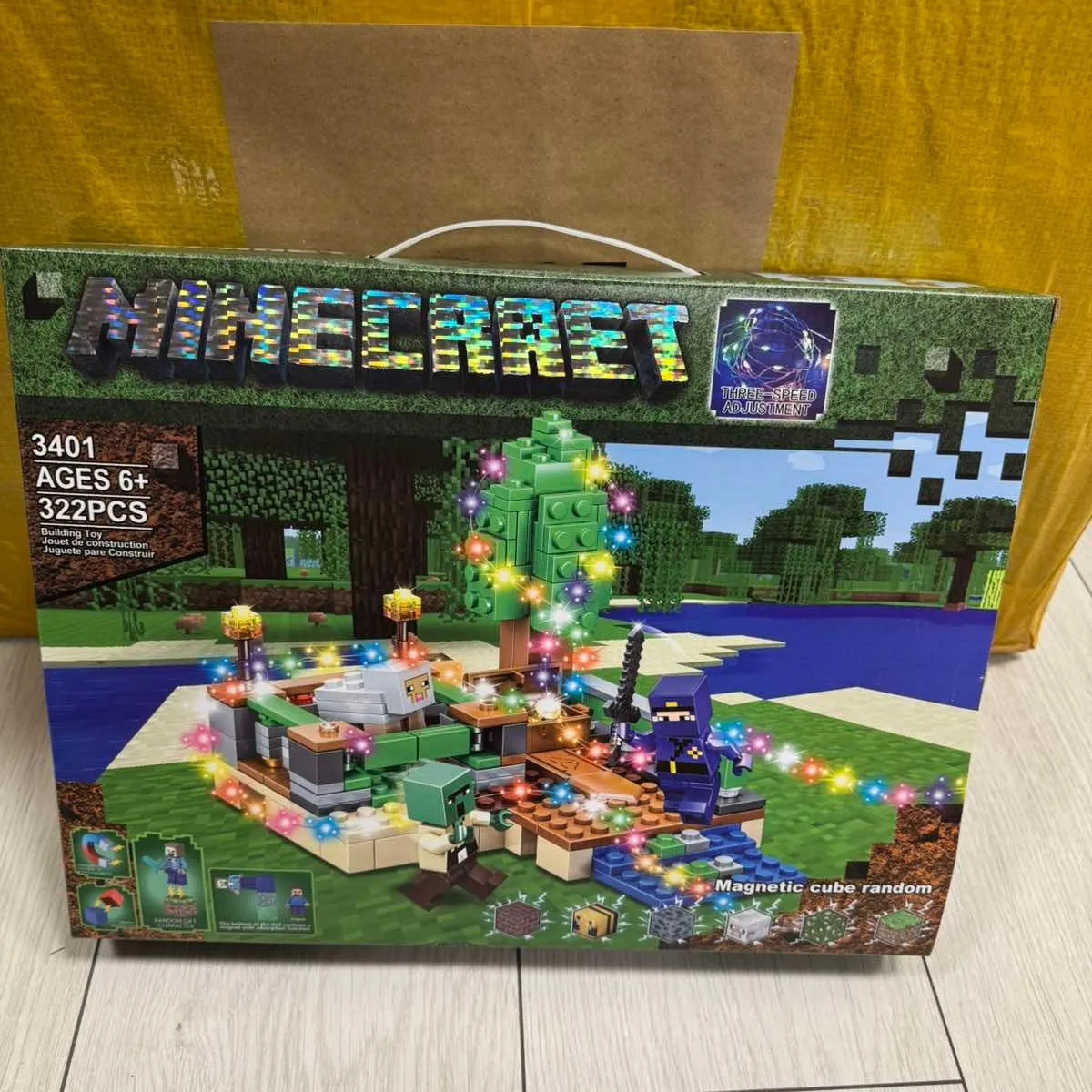 Zestaw klocków Minecraft Magnetic Cube 341 322 pcs