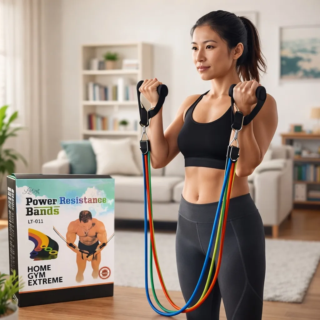 Zestaw Gum Oporowych Power Resistance Bands Extreme U-01